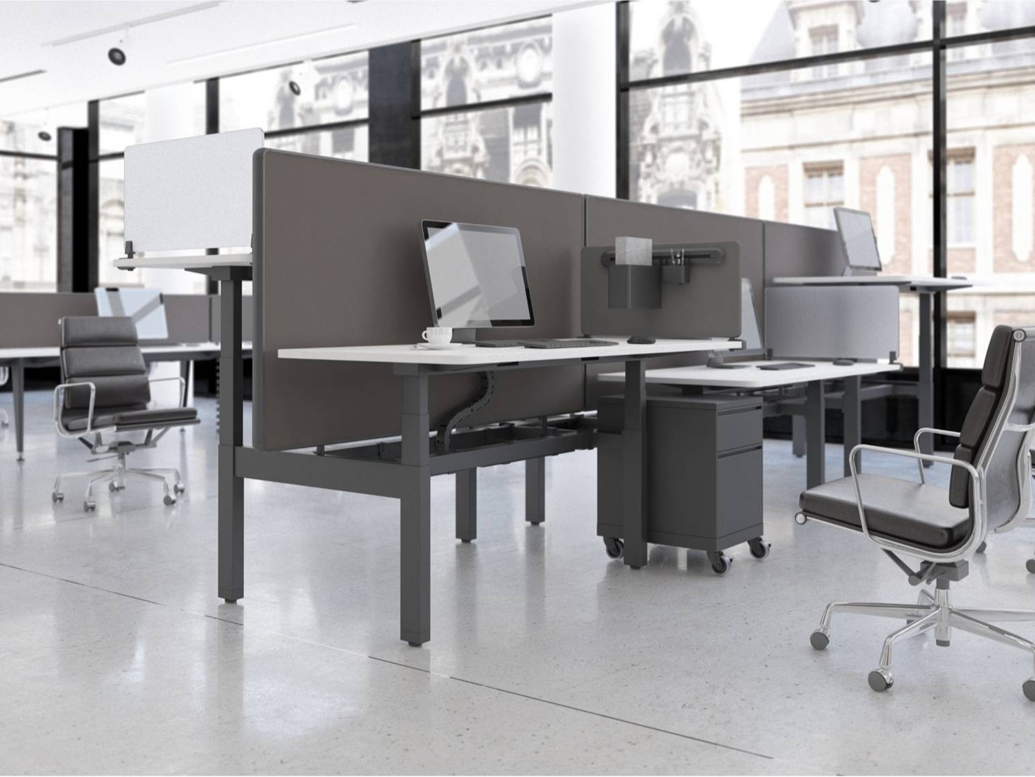 疫情反復(fù)，居家辦公，電動(dòng)升降桌子更值得入手