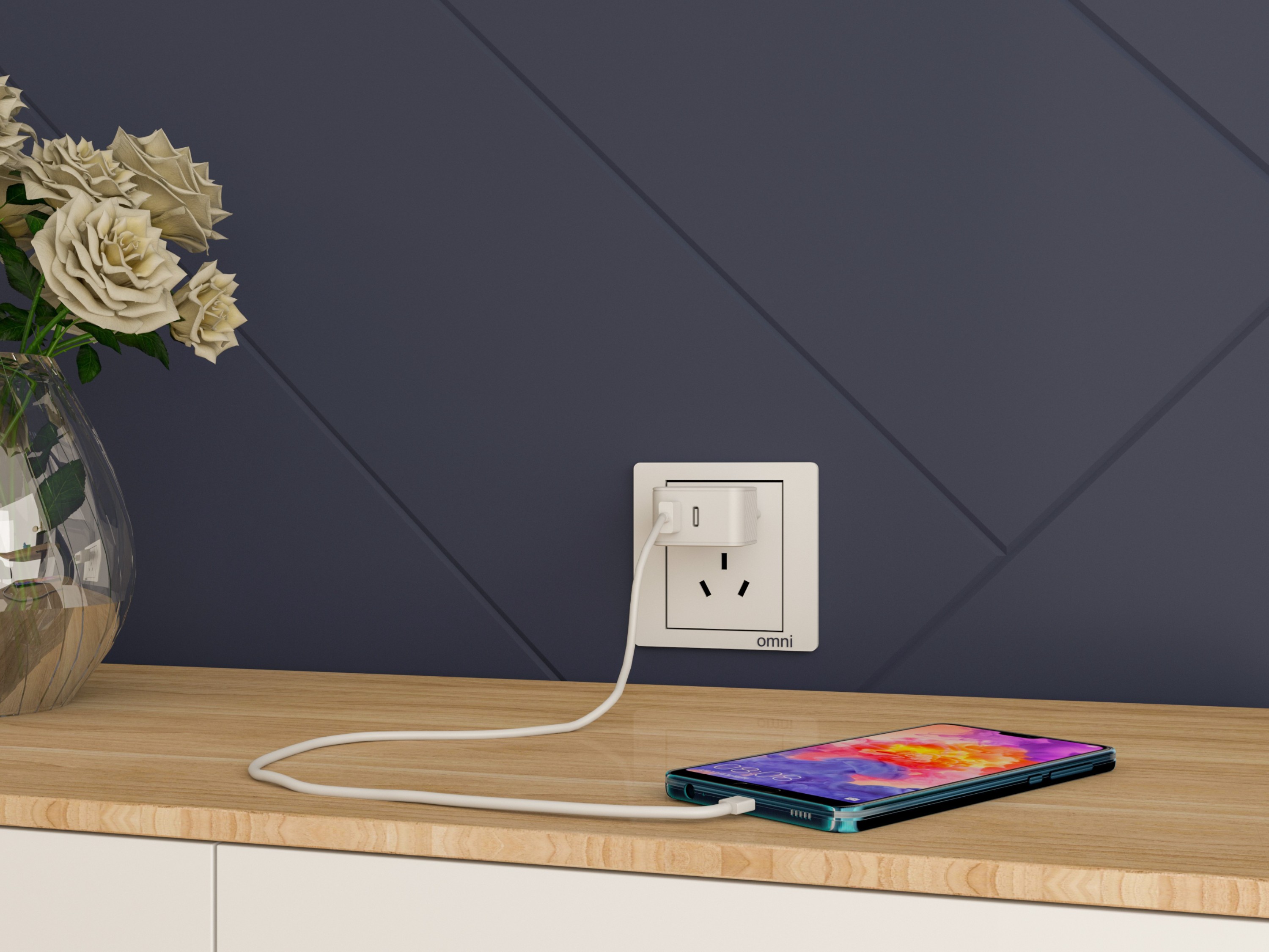 奧美麗創(chuàng)新設(shè)計(jì)制造5G智能電源插座系統(tǒng)